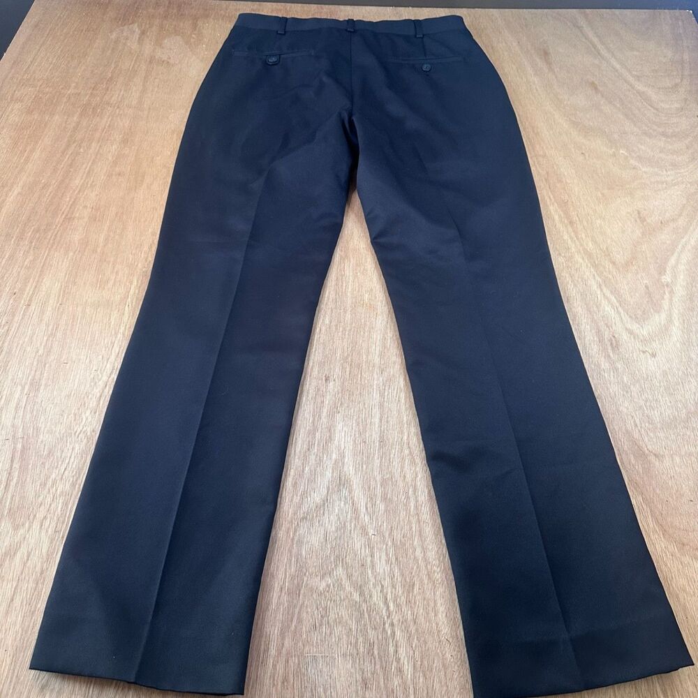 TravelSmith Dress Pants Black Womens 32x32 Career Straight Leg Slacks - Picture 2 of 7